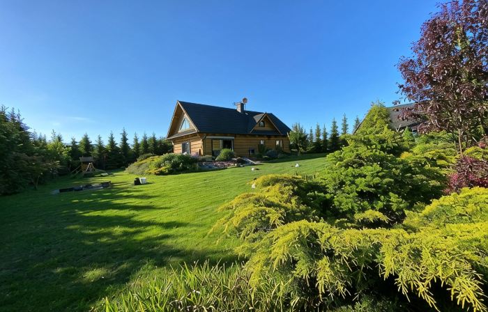 Luxury Wooden House with Garden on the Baltic Sea with Sauna / Whirlpool Near Swinoujscie