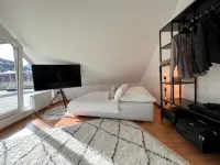 Luxurious penthouse apartment 200sqm in the Lotsenviertel 5 min to Altenliebe - balkon