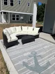 New 3-Bedroom  Townhome Near  Obx Beaches with a Community Pool . Outside Lounge - 4-Star