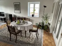 Bright 87 sqm with Rhön view & sun terrace, city bus & A7 connection