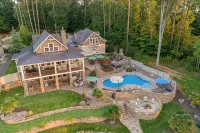 The Oasis at Lake Gaston - Heated Pool, Hot Tub, Pontoon Boat Rental Included! - 4-Star