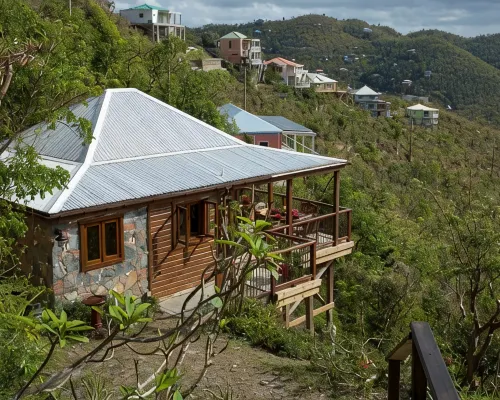 Peaceful, luxury villa with breathtaking views of Coral Bay and the BVIs Hotels in Coral Bay
