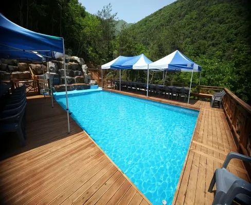 Sancheong Gaon Nuri Pension - Parkplatz