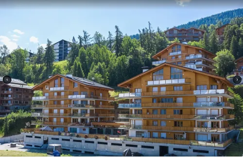 Nendaz 4-Vallees  2 Bedroom Apartment with Indoor Swimming Pool. - Wifi