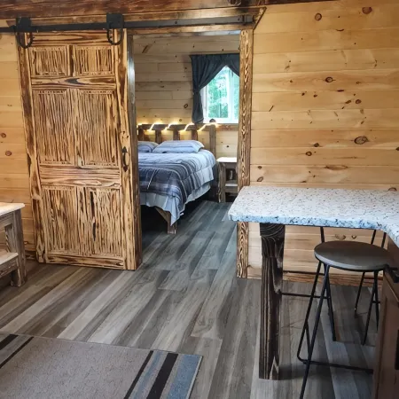 Charming Amish-Built Log Cabin in Utica, PA