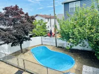 Stylish Seaside Serenity with Pool Jersey Shore - Heart-Shaped Tub & Sunroom - 3-Star