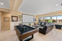 Villa Sun Bliss : Private cinema/Games/Pool/Spa - อ่างจากุชชี่