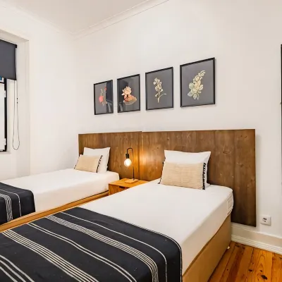 Twin Room | AC   Shared Bathroom | Saldanha II 세테 리오스 기차역 주변 호텔