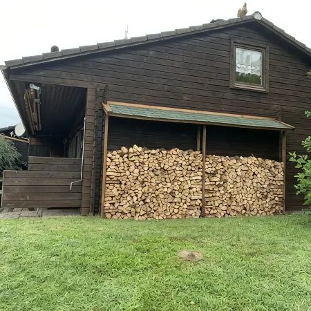 Ferienhaus mit Kachelofen