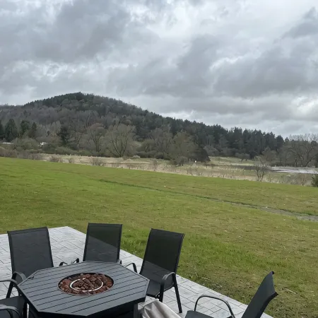 NEWLY BUILT condo - premium features, game room, firepit, short walk to village