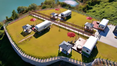 Jecheon Cheongpung Lake Caravan Hotels in Jecheon
