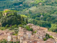 La Terrazza, Historic Tuscan Stone Residence with Garden and Terrace in Cetona Hotels in Cetona