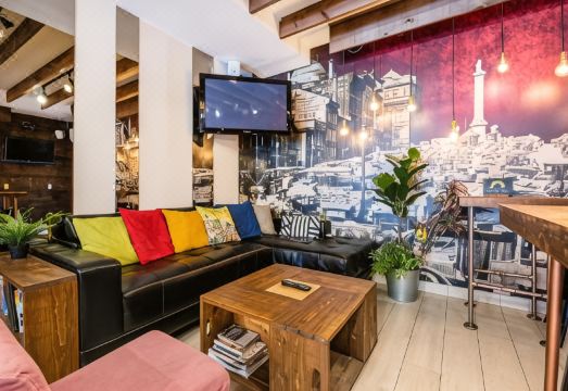 몬트리올 센트럴 호스텔 객실 또는 주방