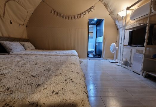 야외 수영장 및 전경