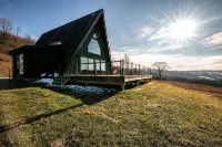 Modern A-Frame With Secluded Mountain Views & Fire Pit