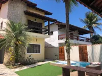 Casa de Praia com Piscina Aquecida, ar Condicionado, Cervejeira e Bilhar!!! - Homestays