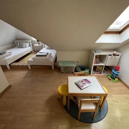 3-Bedroom Apartment with a Balcony and a fireplace—perfect for Couples and Families