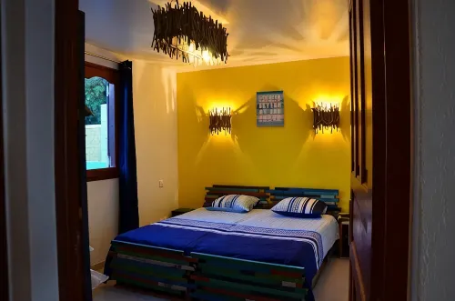individual tourist villa on boiling.