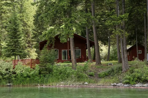 Mountain cabin just steps away from Ashley Lake - Hytter