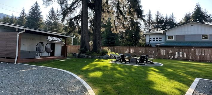 The Sprout  - gas fire-pit, grilling staton, hot tub, close to shops & hiking Hotels in Juneau