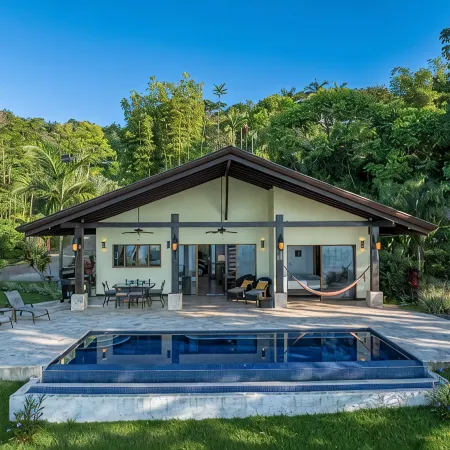 Incredible Ocean Views, Private Pool, Fully Equipped Villa in a Gated Community