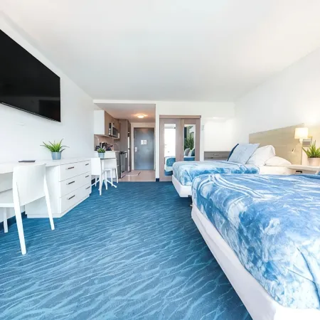Beautiful Beach Front 1-bedroom 2 bed condo with WiFi  in peaceful Carolina