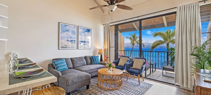 Oceanview, Air Conditioned, Centrally Located Maalaea Banyan Condo Hotels in Maalaea