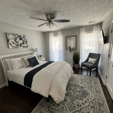 3 bedroom, 2 full baths, plus finished basement with additional bed