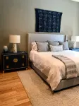 Downtown MainStreet Penthouse 1BR five star Rental with parking overlooking main - 4-Star