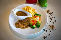 Front One Akshaya Hotel Karawang - breakfast