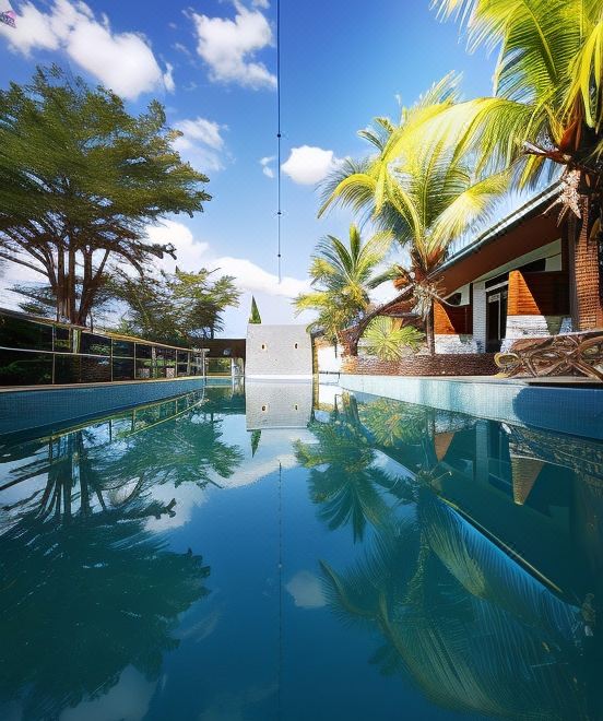 리야즈 라바냐 루프탑 수영장