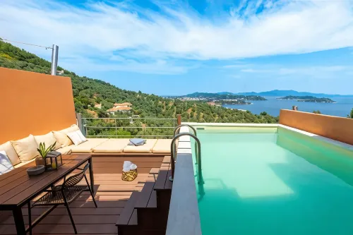 Skiathos Gea Villas - Kolam Renang Peribadi