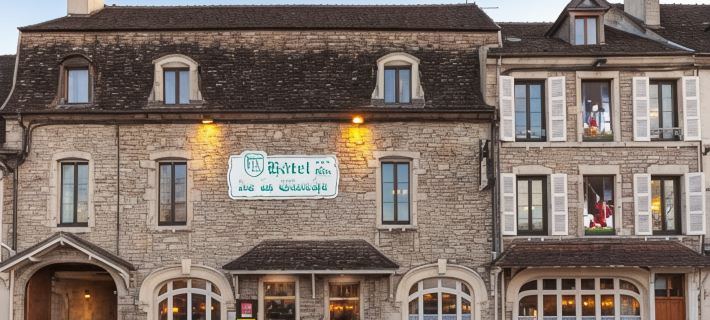 Logis Hotel de La Cloche โรงแรมในโบน