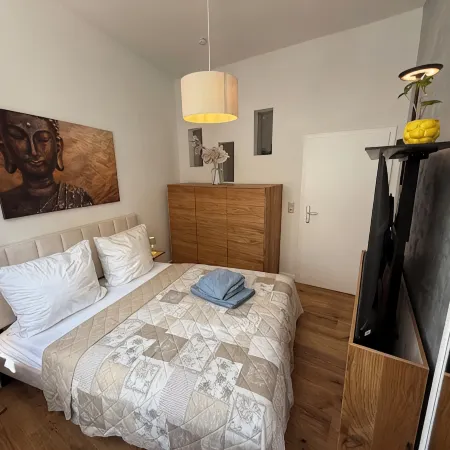 Stylish apartment right next to the market and town hall