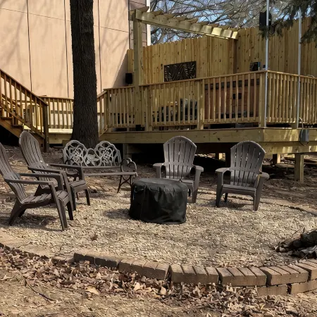 Waterfront Studio with Hot Tub & Fire Pit Sleeps 4