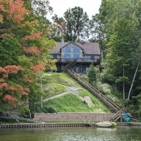 Make new memories! Vacation in the forest on Loon Lake: spacious; scenic; fun.