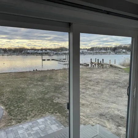 Waterfront cottage on Warwick Cove.