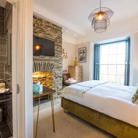 Devils Falls at the Luxury Hafod Hotel Aberystwyth