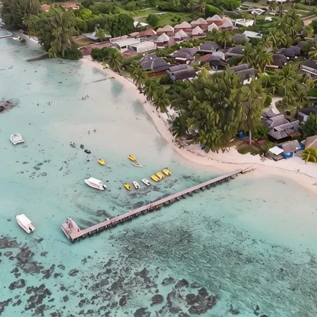 Maison SUR Belle Plage Plage Blanche Bungalow