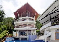 Large Ocean Views with Outdoor Living/Kitchen area, Huge pool w/Slide - Villas