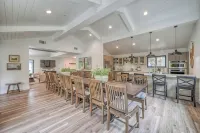 Luxury Riverfront Villa with Firepit & Gameroom!
