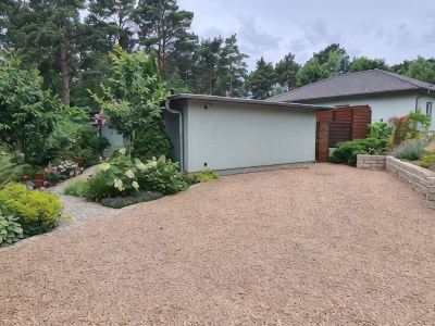 Modern vacation bungalow in the Neuhof forest settlement on the Großer Wünsdorfer See lake