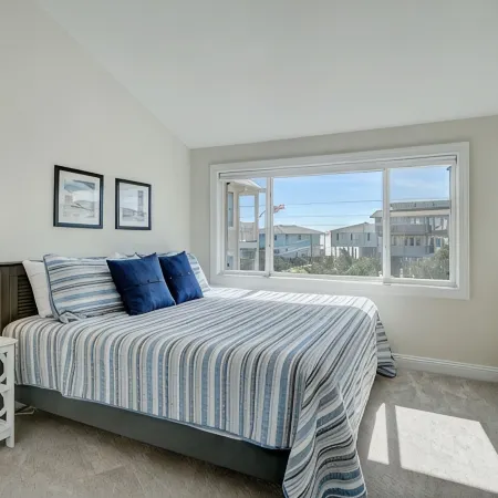 Your Ultimate  Retreat – Steps from Beach with Pvt Heated Pool, Slide & Hot Tub!