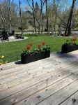 Hot tub, sauna, auto generator, in town of Bracebridge, dock-water toys, pets OK - Homestays