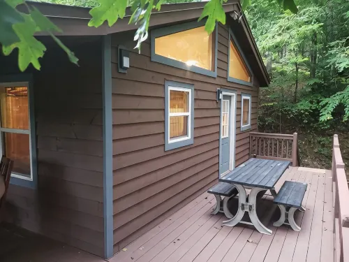 Cozy Cabin with Firepit, Central A/C - Chalets