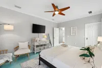 Fall Family Fun•4Br•Games•Fire Pit•Easy Beach Access•Fenced Yard•Pet Friendly - واي فاي
