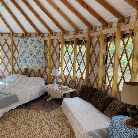 Yurt in Woods of Western Catskills