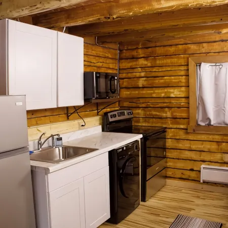 Petite Cabin With Ladder Loft