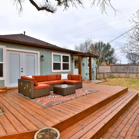 Amazing outdoor deck & kitchen, large home, central to all of Abilene!