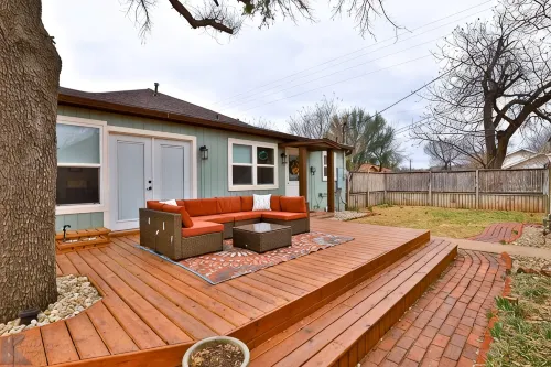 Amazing outdoor deck & kitchen, large home, central to all of Abilene! - 4-Star